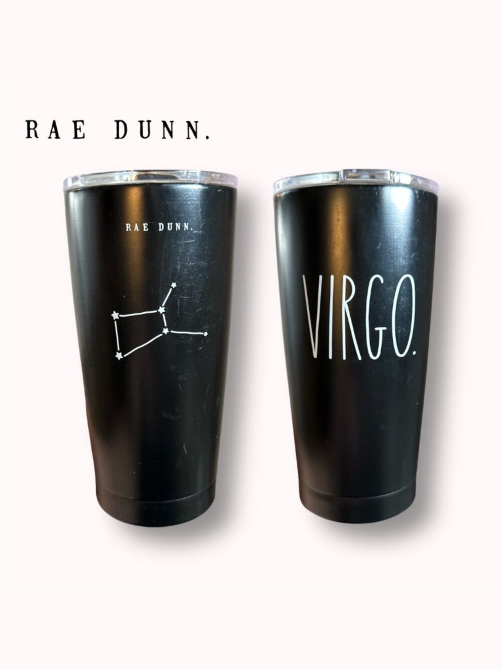 Rae Dunn Virgo tumbler